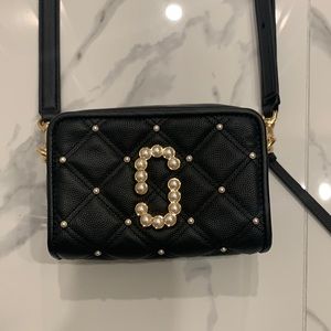 Marc Jacobs Pearl Snapshot Crossbody leather bag